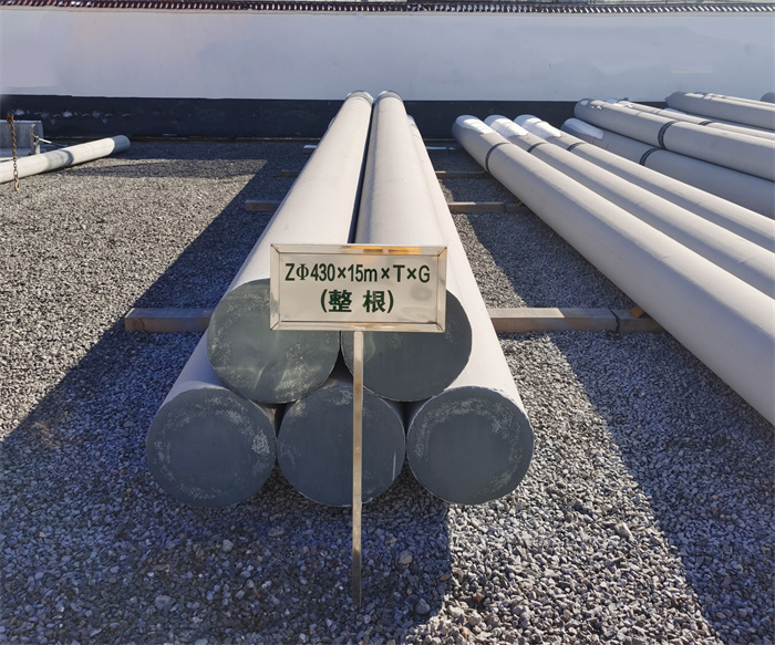 云阳430×15米×T×G终端电线杆
